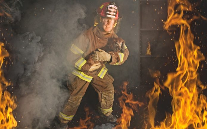 Scary! Pups Starts House Fire